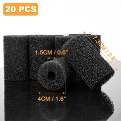 20Pack Pool Cleaner Parts, Sweep Hose Tail Scrubbers for Sweep Pool Cleaner F…
