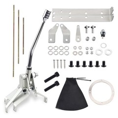 Transmission Shifter Set Turbo 350 Automatic Shifter Kit with 12&Prime; Stick, Fit