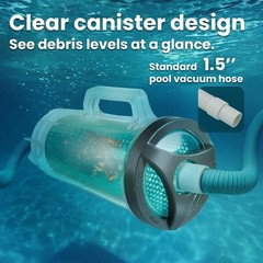 Xtremepowerus Heavy Duty In-Line Pool Leaf Canister Large Mesh Mesh Bag Fits