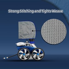 3900 Double Pool Cleaner Replacement Bag with Zipper Enclosure,Wide Hook & Lo…