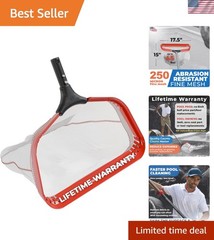 ProTuff 17&Prime; Silt Net Pool Skimmer for PROS – “490 Promise” Unlimited Uncondit…