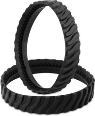 2 Pool Cleaner Tire Track For Zodiac MX8 MX6 Heavy Duty Rubber Exact Wheel Belts