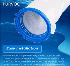 YFUG GO Multilayer Filter Bag, Compatible with Pool Blaster Max, Catfish Ultr
