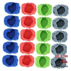20 Pack Car Care Microfiber Cloths, Windshield Cleaner Microfiber Pads