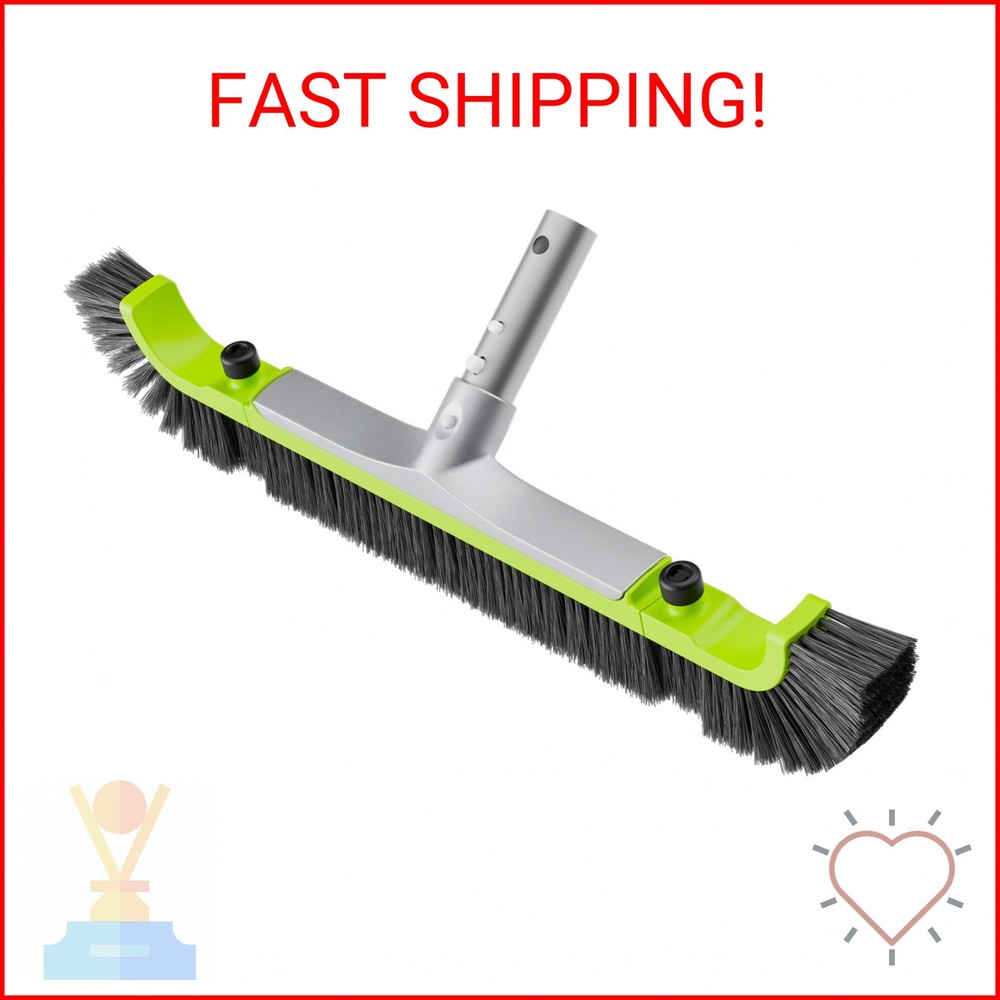 Sepetrel 20” Pool Brush Head for Cleaning Walls,Heavy Duty Inground/Above Ground