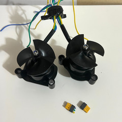 Seauto Shark Hydrus X New Cooling Fans w/ Connectors