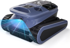 Sonar Navigation Pool Vacuum for Inground above Ground Pools, Climb Stairs Pool