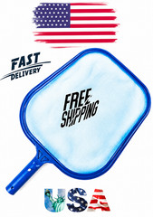 Supply Professional Swimming Pool Leaf Skimmer Net – Ultra Fine Mesh Netting**