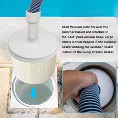 Pool Skimmer Vacuum Plate for Hayward SP1082 1084 1085 1075 Skimmers