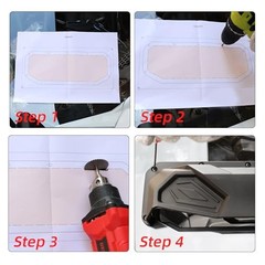 2PCS UTV Windshield Vents UTV Roof Vents Compatible with Polaris RZR General