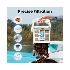 Chasing 200-min Hydro 3 Cordless Robotic Pool Cleaner | Roller Brush Cleaning