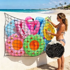 Oversized Swimming Pool Gear Holder Net Suitable For Beach Garden And Outdoor