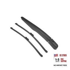 Rear Windshield Wiper Blade Arm Set Back Wiper Assembly Replacement Fit for