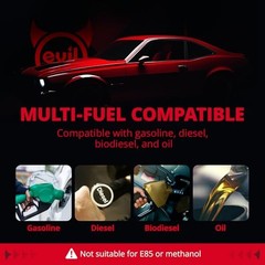 6AN PTFE Fuel Line Kit with Fuel Filter, Inline Fuel Filter & 30 Micron