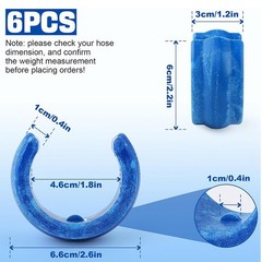 6 Pcs Pool Cleaner Hose Weight, Pool Hose Weight Replacement for Most Pool5717