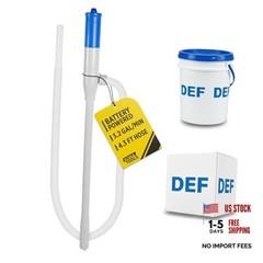 DEF Narrow Outlet Dedicated Battery-Powered Pump (3.2 GPM), Narrow Outlet for