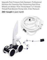 Upgrade Pool Pressure Side Sweeper: Professional Solution for Cleaning Your Swim