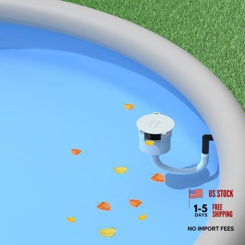 Surface Float Skimmer Upgrade 2025 and 2026 Year () 8 INCH Turquoise