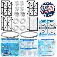 High-Efficiency 20 Pcs Pool Cleaner Accessory Set – Easy Installation Guaranteed