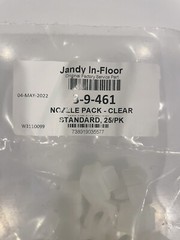 Jandy 3-9-461 Zodiac Caretaker Clear Standard Nozzle 25 PACK NEW! FREE SHIPPING!