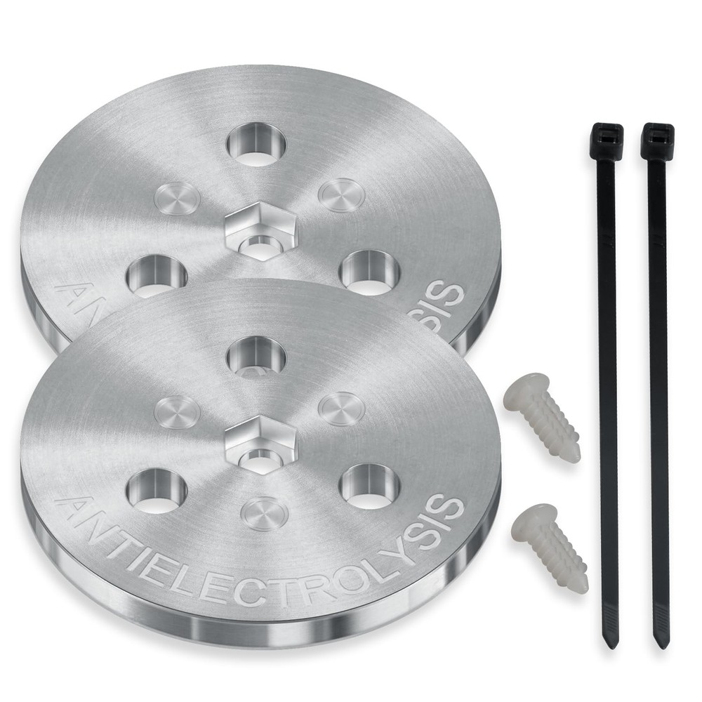 2PCS Pool Skimmer Zinc Anode Weight – Anti-Electrolysis Sacrificial Anode for…