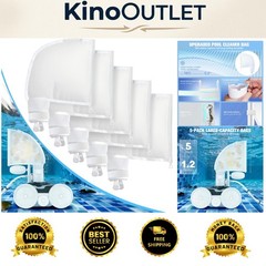 Tear-Resistant Pool Sweep Bags with Secure Fit – 5 Pack for Endless Clean