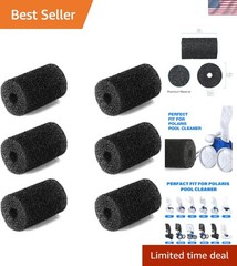 for Polaris Pool Cleaner Parts, 6 Pack Sweep Hose Tail Scrubbers Replacement …