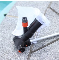 Robelle Jet Vac Kit w/ 5&prime; Pole Swimming Pool Spa Hot Tub Vacuum Pole Attachment