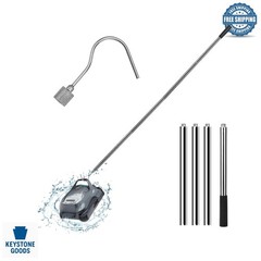 Telescopic Pool Cleaner Retrieval Hook & Pole Set