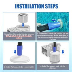 SP1106 Pool Skimmer Vacuum Plate Compatible with Hayward Swimming Pools Skimm…