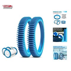 2-Pack Back Tires Replacement for Pool Cleaner – Compatible with Hayward Pool…