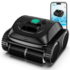 WYBOT C1 Wall Climb Pool Robot Cordless Robotic Pool Cleaners Powerful Suction