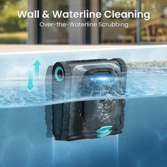 Scuba S1 Robotic Pool Cleaner – Smart Navigation & 240-Min Battery Life
