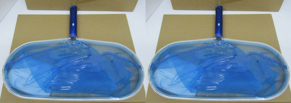 2x Swimming Pool Skimmer Net Rubbish Cleaning Catcher Bag Mesh Pool Cleaner