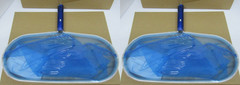 2x Swimming Pool Skimmer Net Rubbish Cleaning Catcher Bag Mesh Pool Cleaner