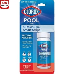 50 Test Strips Pool Spa Water Testing 6-Way Analyze Results W/ Free App New