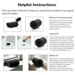 12-Pack Polaris Vac-Sweep Pool Hose Tail Scrubbers