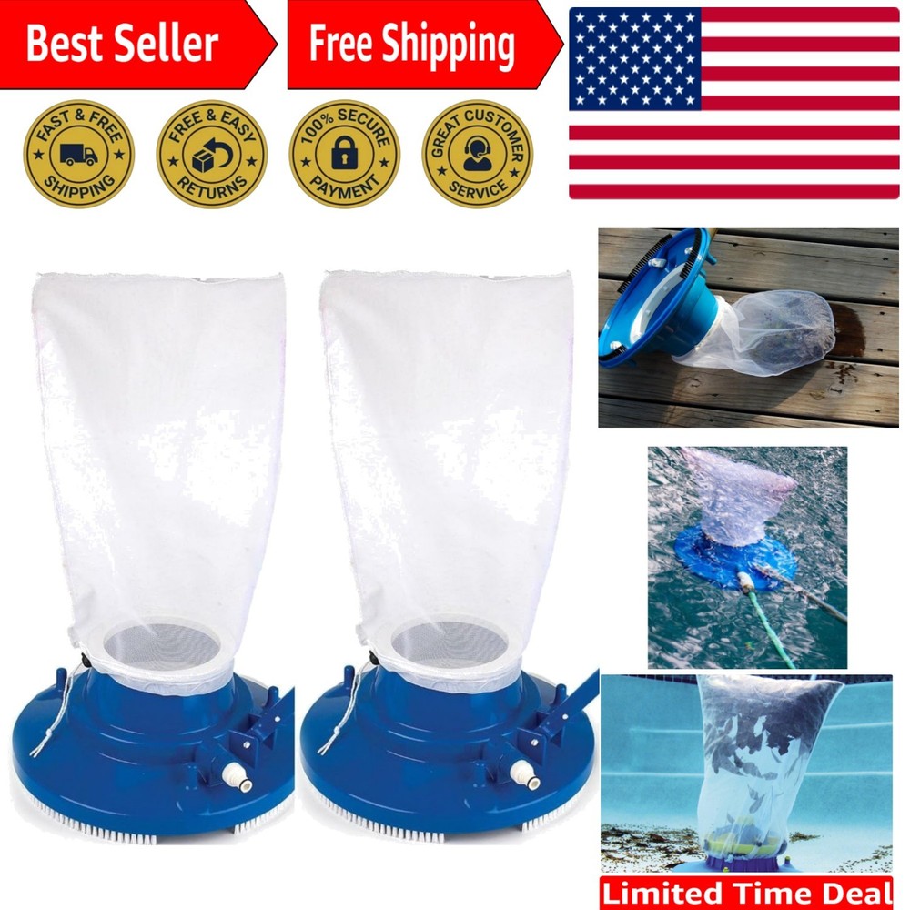 Cost-Effective Replacement Fine Mesh Bag for Pool Leaf Vacuum – 24&Prime; x 16&Prime;
