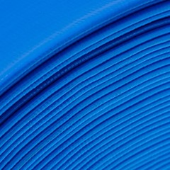 2&Prime; x 100 ft Lay Flat Water Discharge Hose Backwash Hose for Swimming Pools