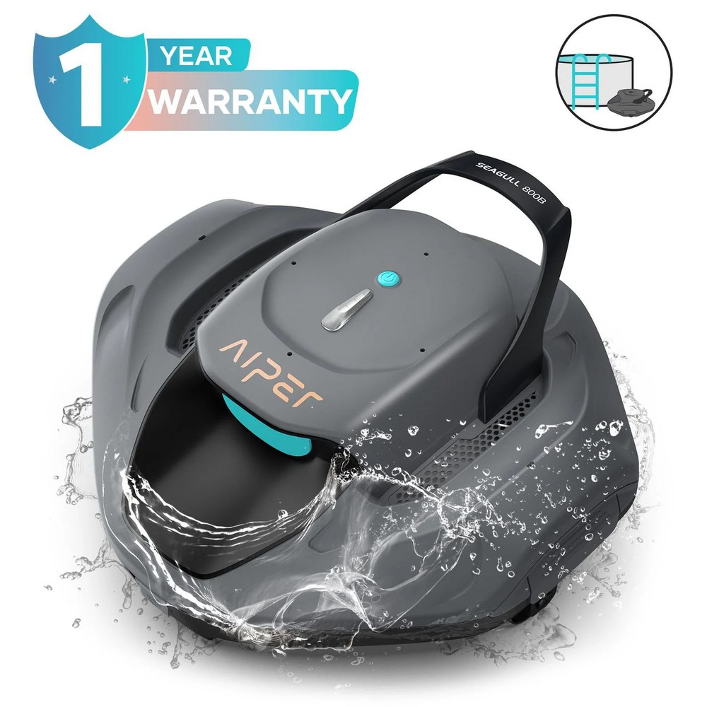Aiper SG 800B Cordless Robotic Pool Cleaner For Flat Above Ground Pools