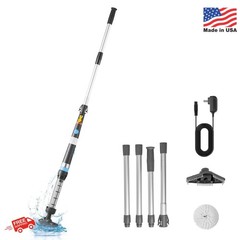 VEVOR Handheld Pool Vacuum, 8.5 GPM Cordless Spa Hot Tub Vacuum with Extension P