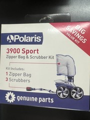 Polaris 3900 Sport Superbag Zipper 39-310 Super Bag with 2 Tail Scrubbers 2886