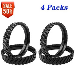 4 Pack R0526100 Track Pool Cleaner Wheel Tire Fit for Zodiac Baracuda MX8 / MX6