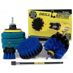 Drillbrush Cleaning Tools – Cordless Drill Accessories – Drill Brush Scrubber…