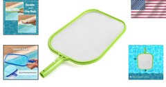 Large Surface Area Pool Skimmer Net – Easily Maneuverable & Light Weight