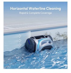 BUBLUE BuHybrid L6 Hybrid Cord & Cordless Robot Pool Cleaner APP Control