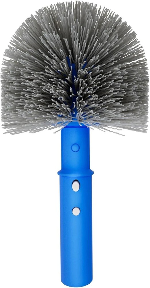 Small Pool Brush Head for Cleaning Narrow Corners Steps, Stiff Wavy Bristles rou