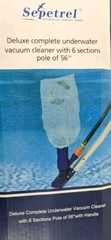 Sepetrel Deluxe Complete Underwater Vacuum Cleaner With 6 Sections Pole 56&Prime;
