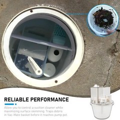 R211100 Vac-Mate Pool Cleaner Dispenser Box for Pentair Skimmer Complete