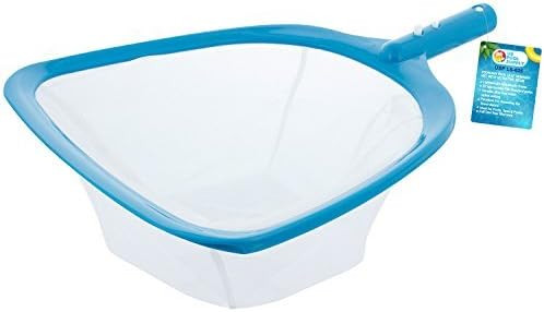 Teal Pool Leaf Skimmer Ultra Fine Mesh Net for Easy Debris Cleanup